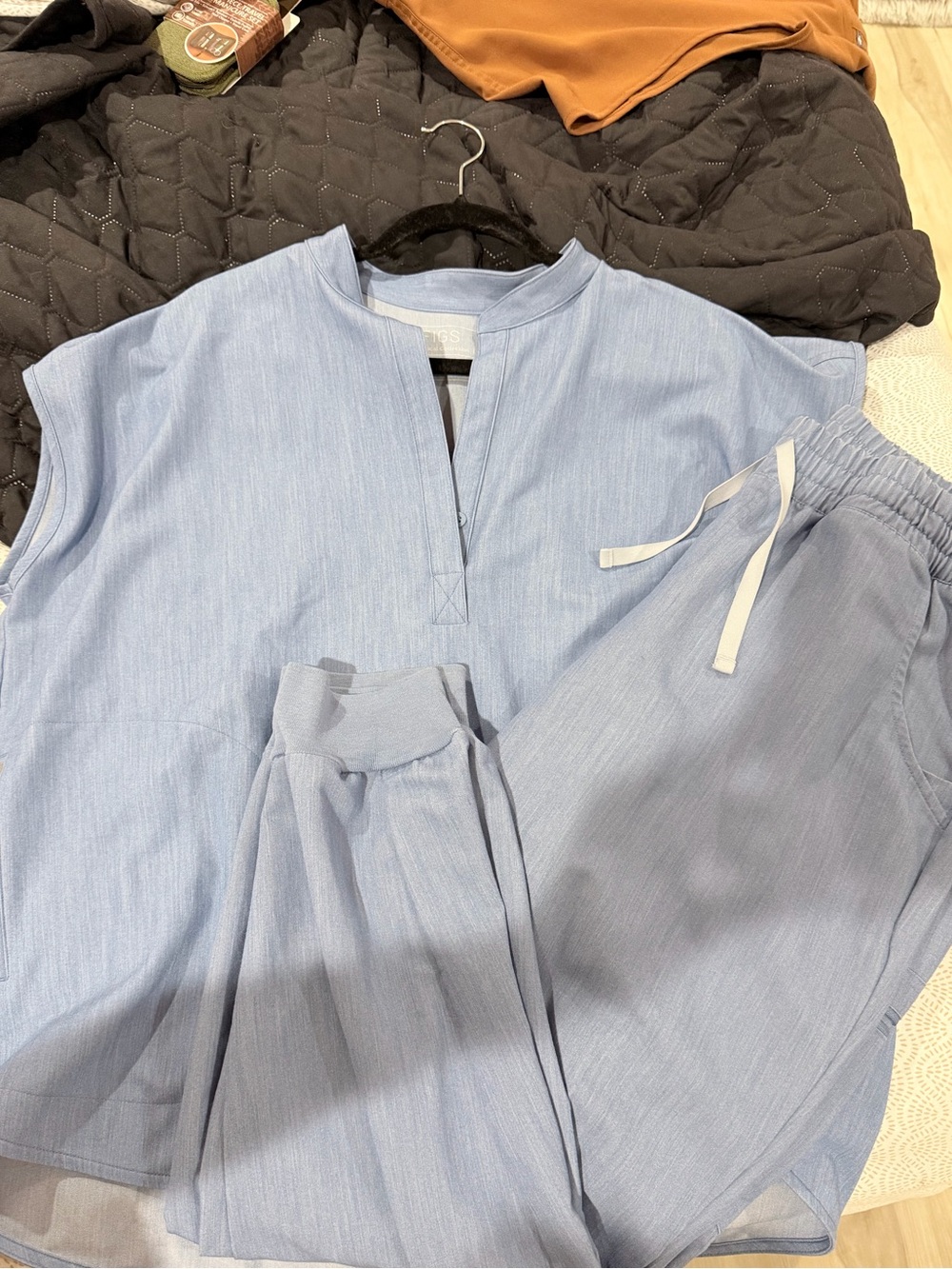 FIGS Heather Indigo set XL/XL